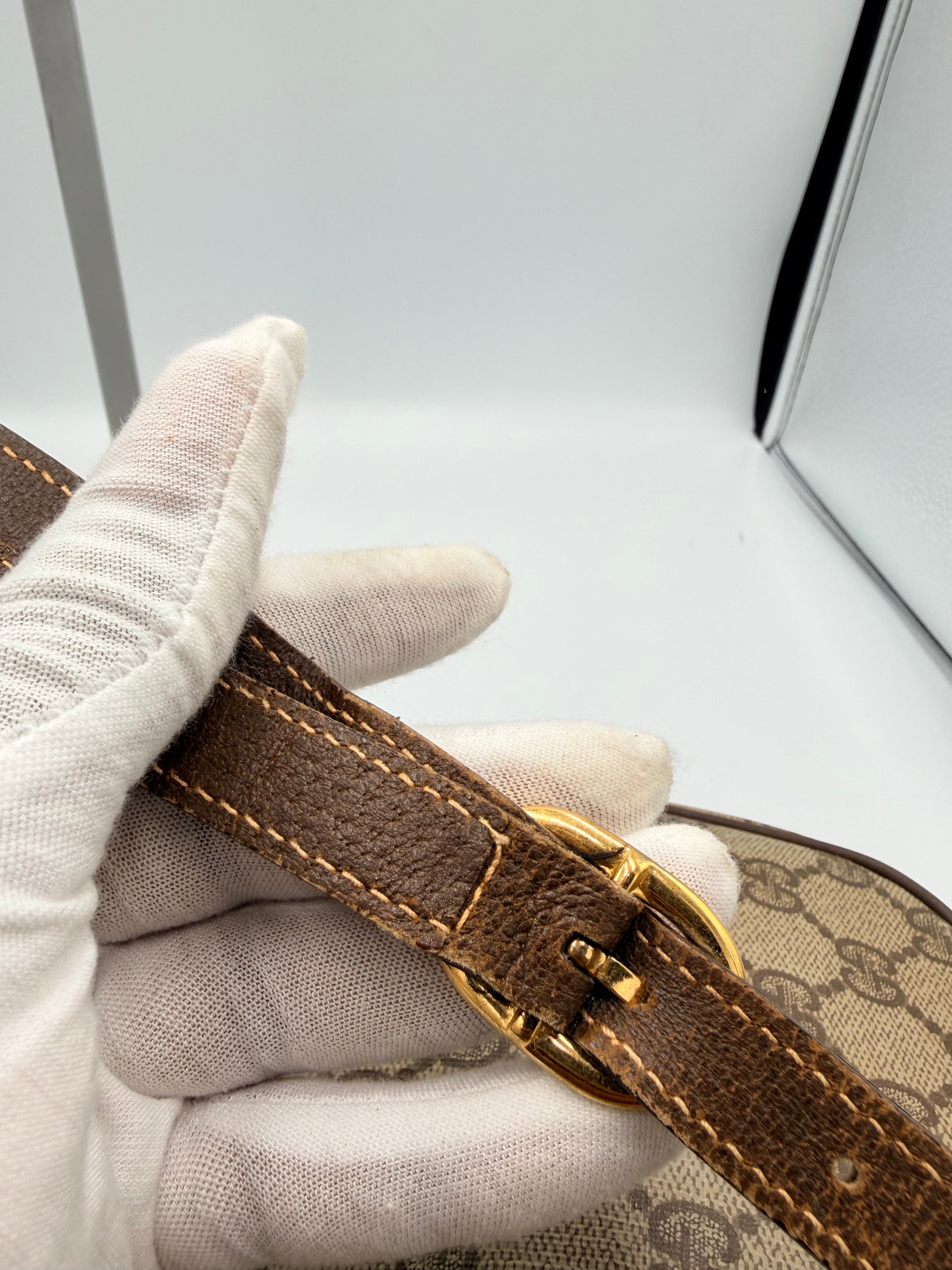 Gucci GG Supreme Web Crossbody Bag