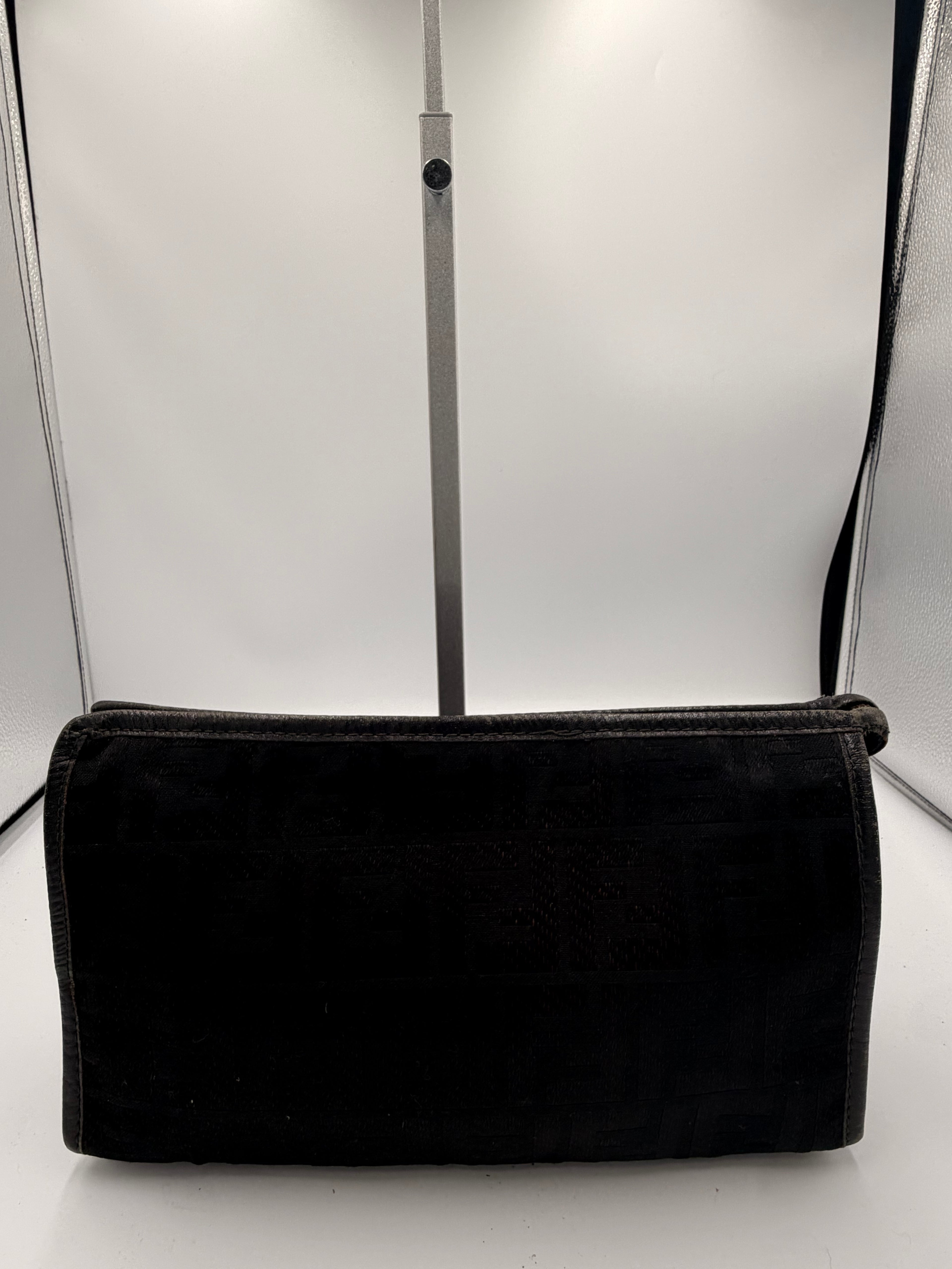 Fendi Zucca Canvas Clutch
