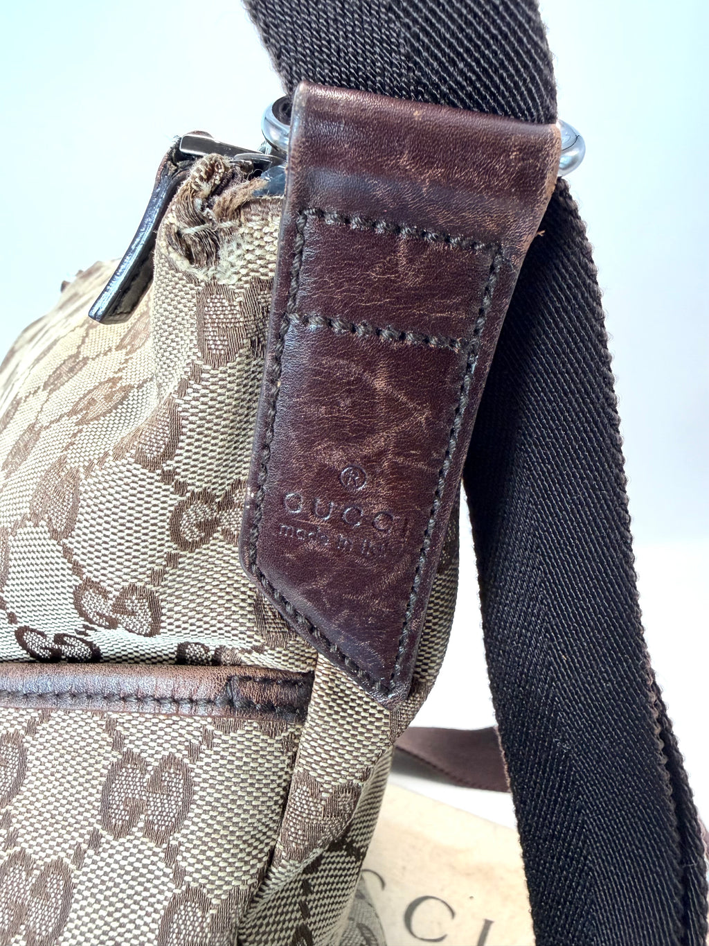 Gucci GG Canvas Crossbody Bag