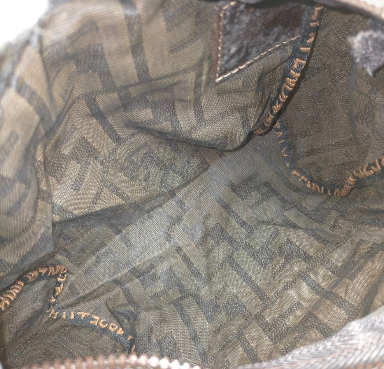 Fendi Zucca Mini Tote Bag