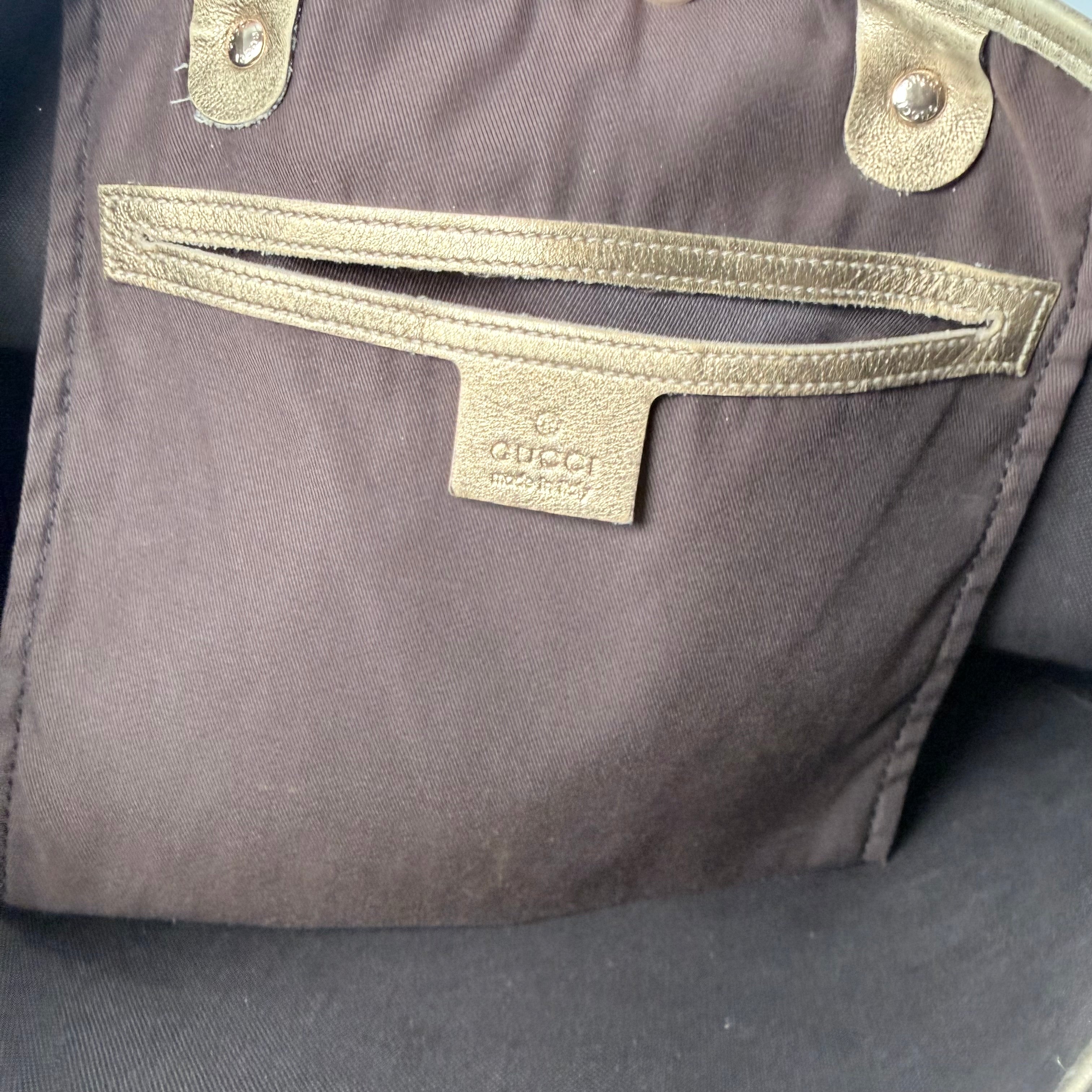 Gucci Coated Canvas Tote