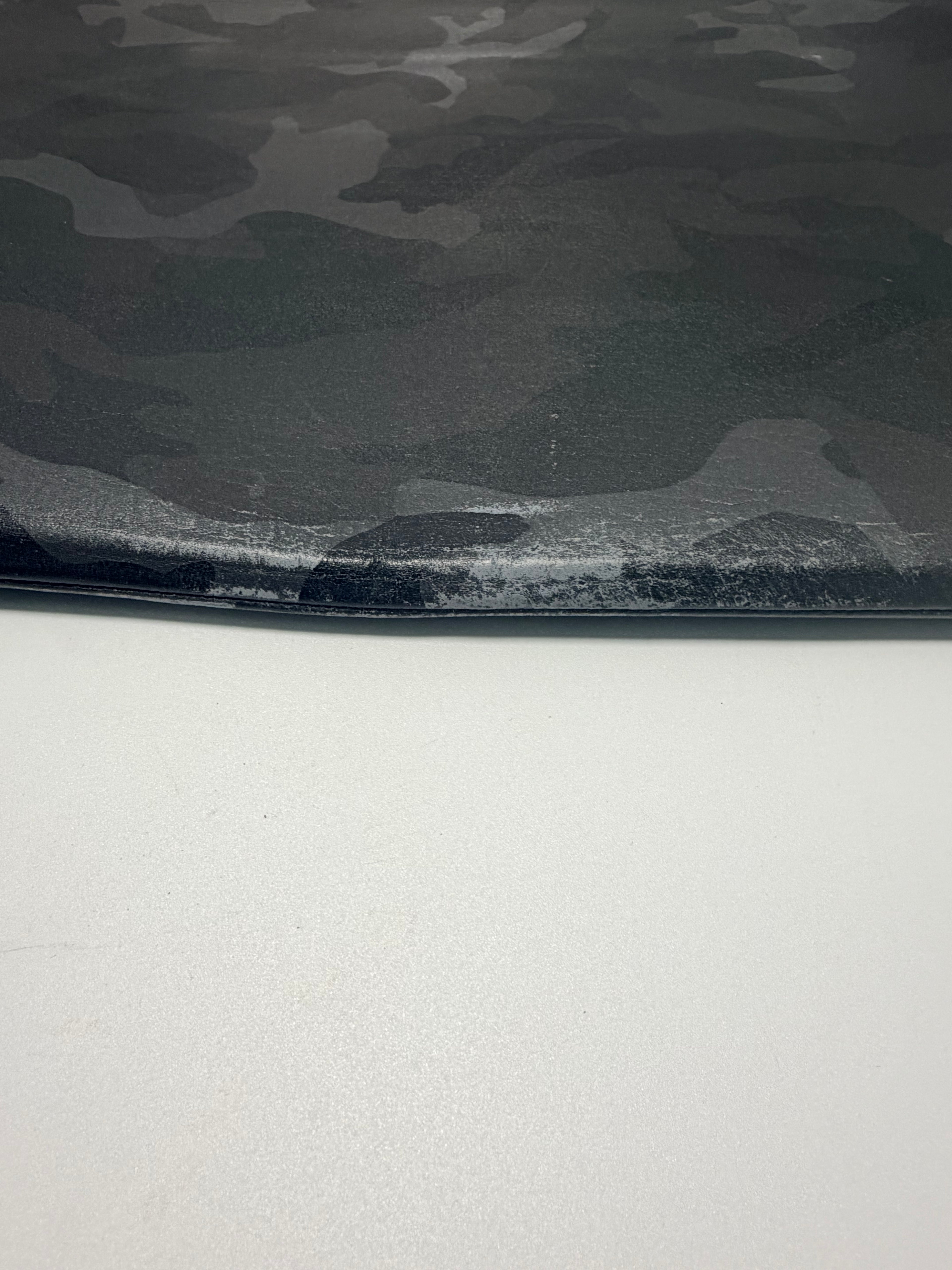 Yves Saint Laurent Army Camo Laptop Sleeve / Large Clutch – Black Camouflage