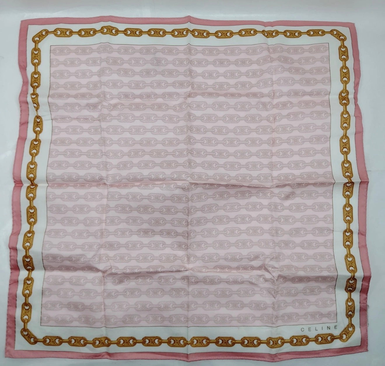 Celine Chain Print Scarf