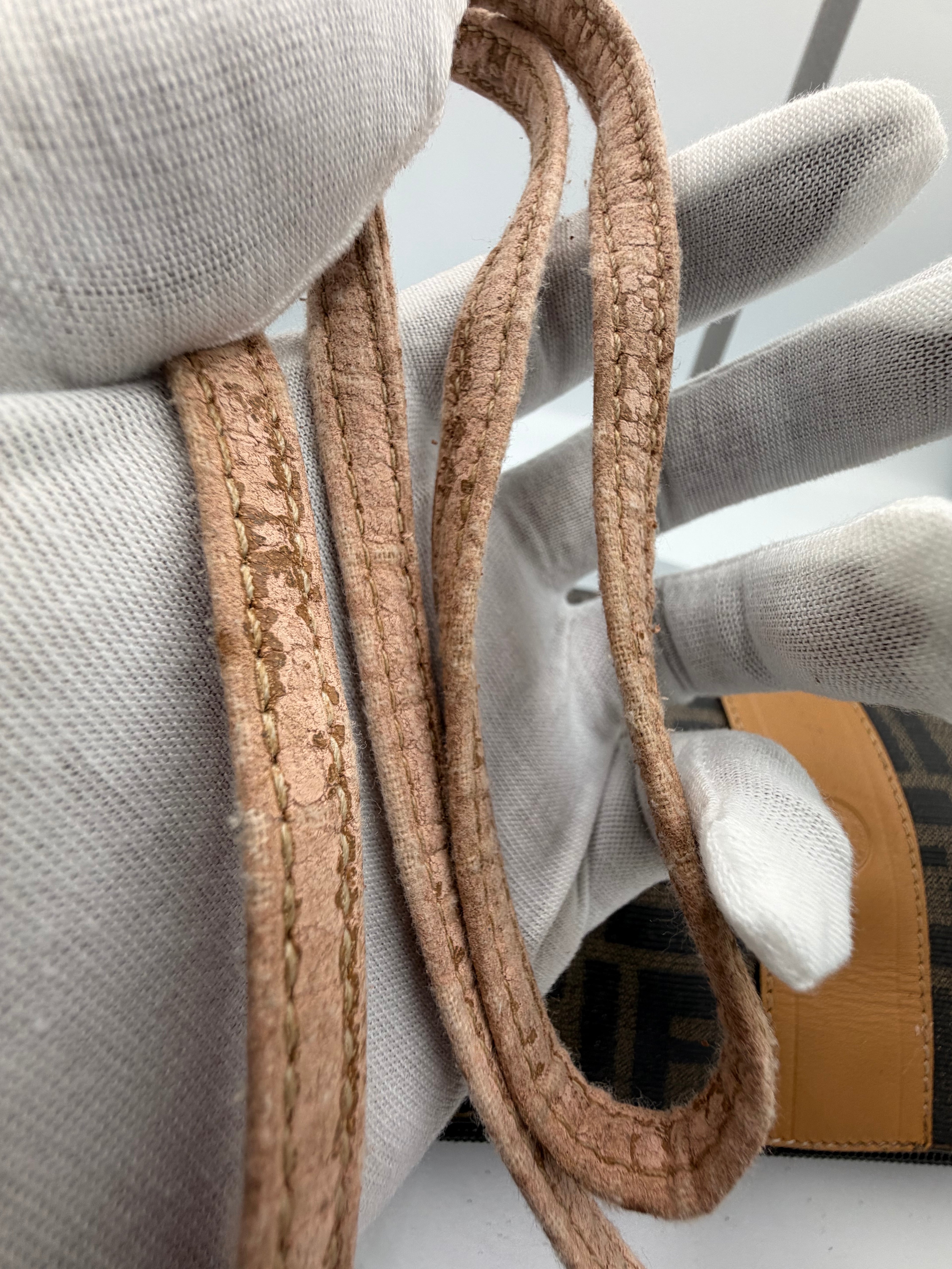 Fendi Zucca Monogram Crossbody Bag