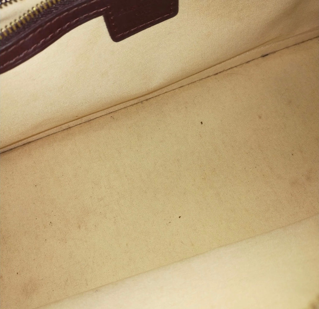 Louis Vuitton Mini Lin Alma Long Bag – Burgundy