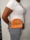 Christian Dior Leather Crossbody Bag – Tan/Cognac