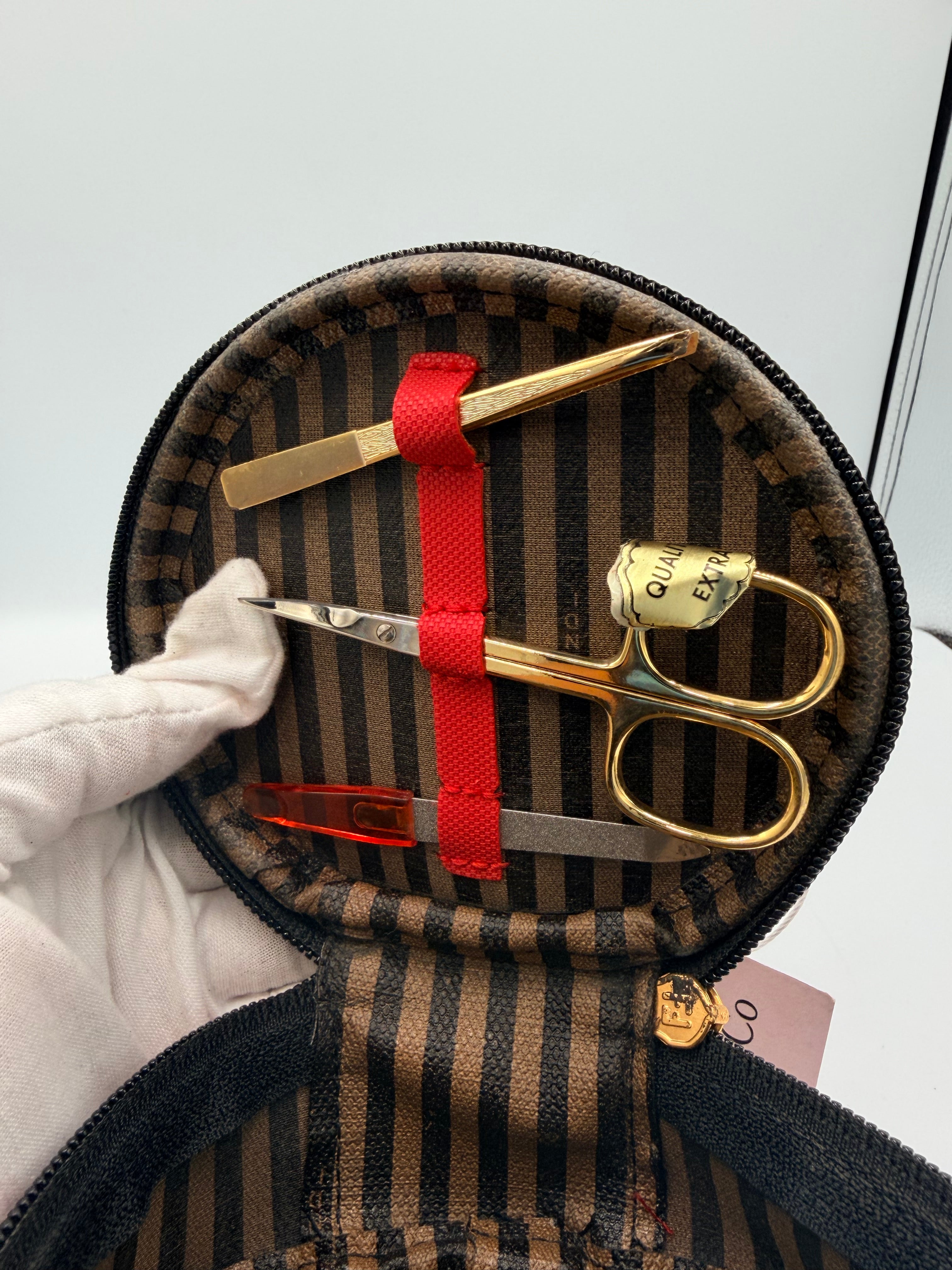Fendi Mini Vanity Case with Grooming Set