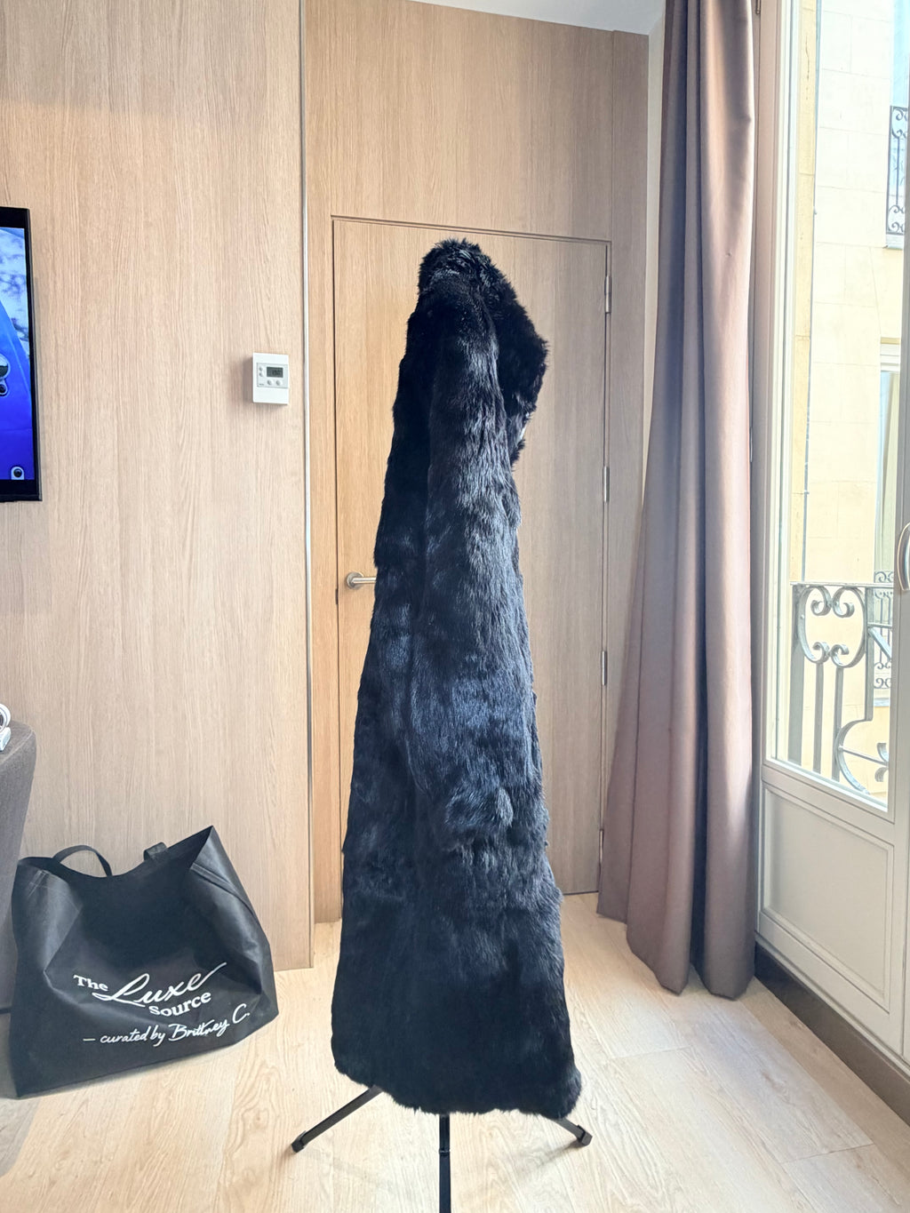 Vintage Sheared Beaver Fur Coat – Large -030