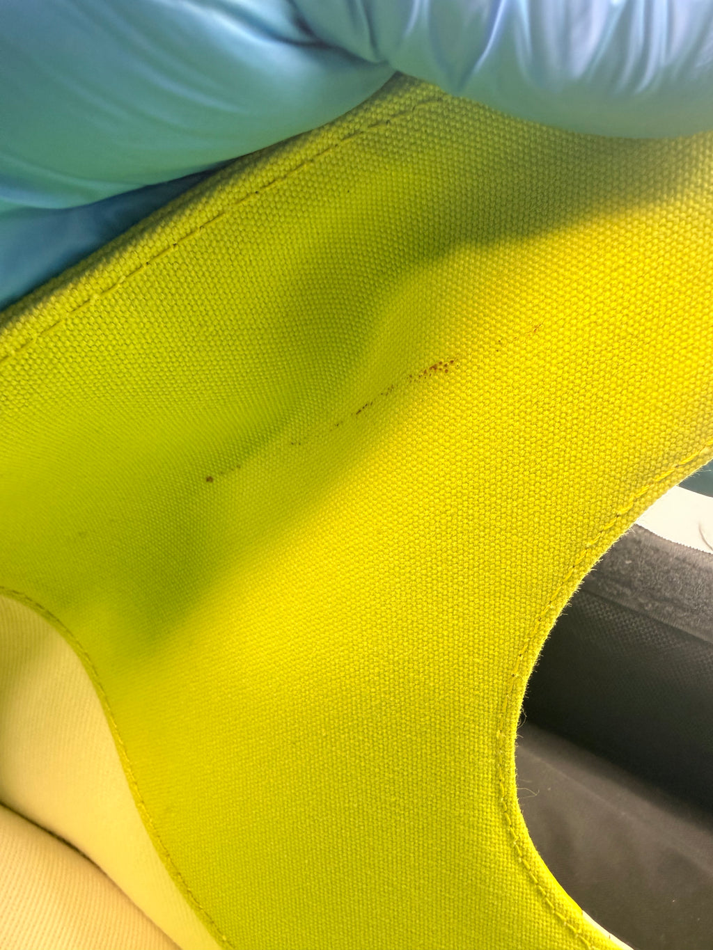 Emilio Pucci Lime Green Canvas Tote Bag
