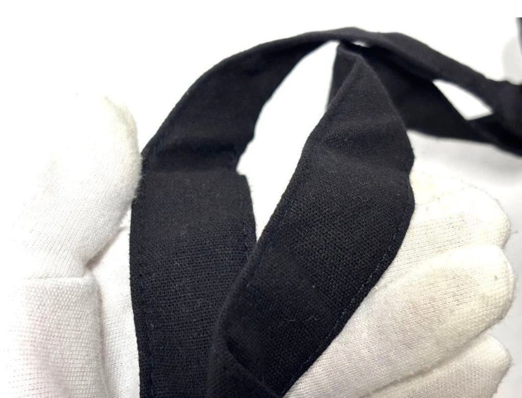 Yves Saint Laurent Black Bow Tote Bag
