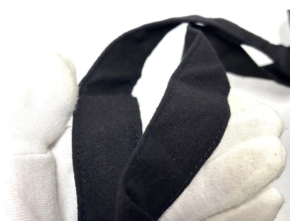 Yves Saint Laurent Black Bow Tote Bag
