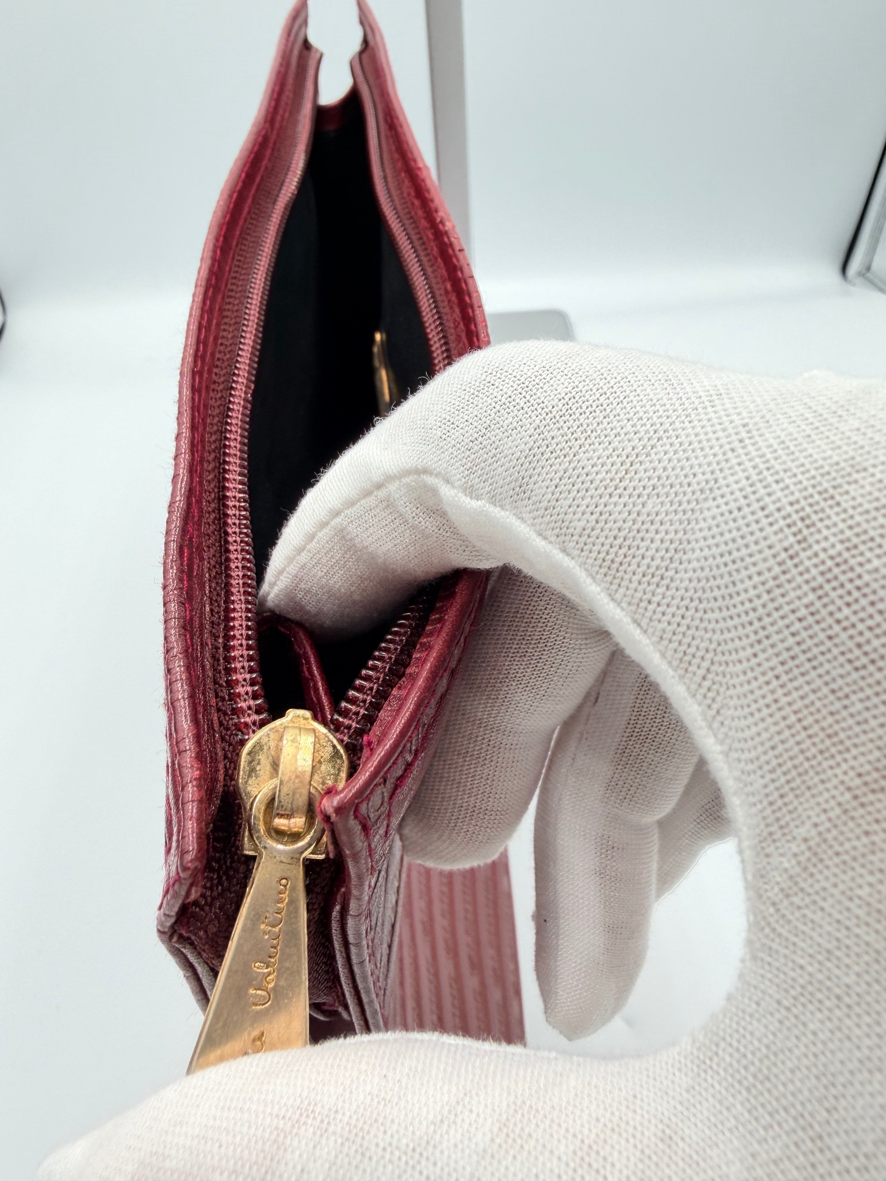 Valentino Vintage Logo Clutch - Red