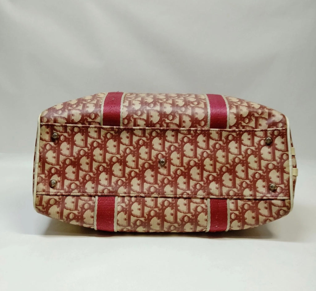 Dior Trotter Boston Bag – Red
