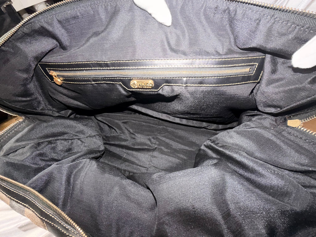 Fendi Pequin Weekender Travel Bag
