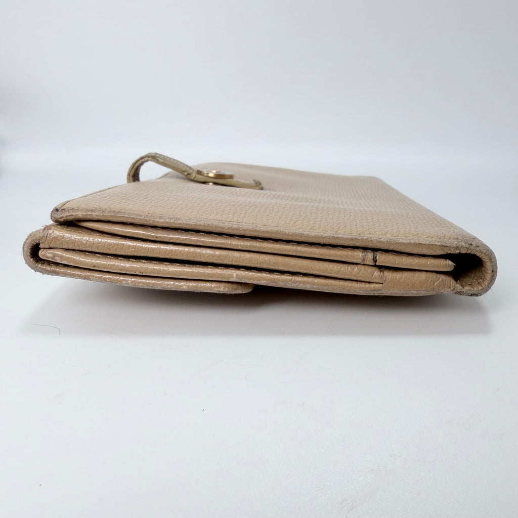 Beige Chanel Wallet