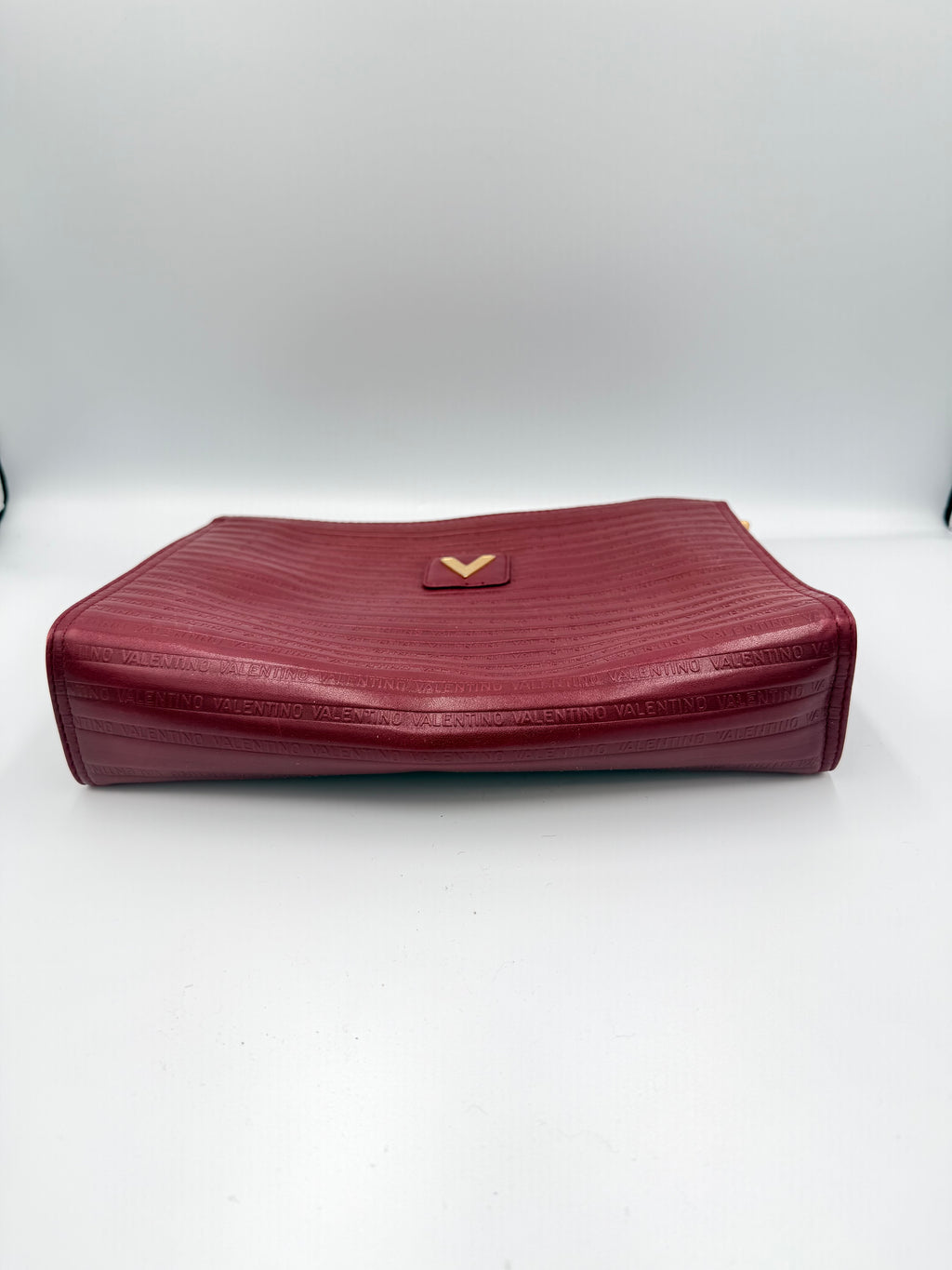 Valentino Vintage Logo Clutch - Red