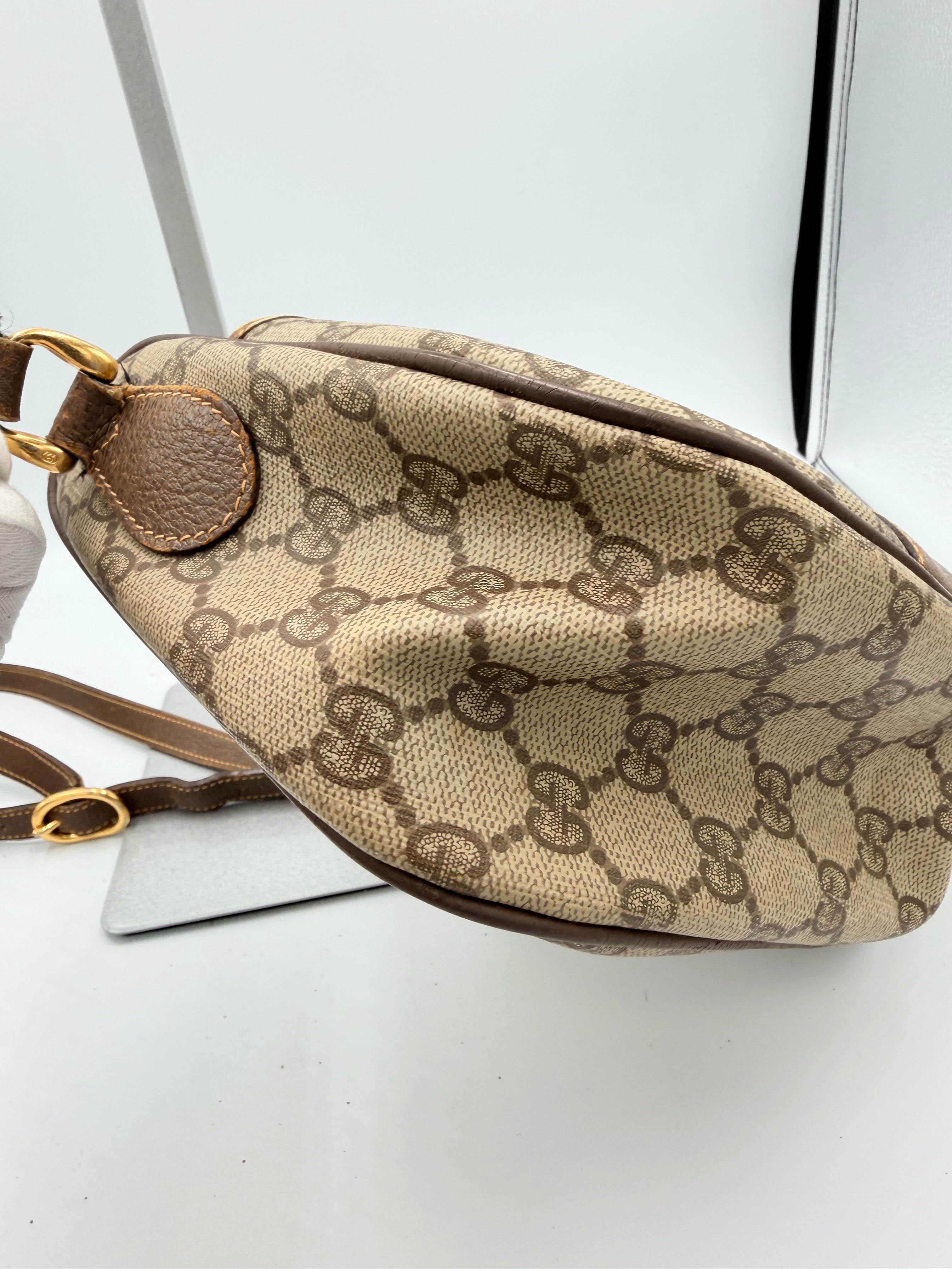 Gucci GG Supreme Web Crossbody Bag