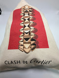 CARTIER “Clash de Cartier” Canvas Tote