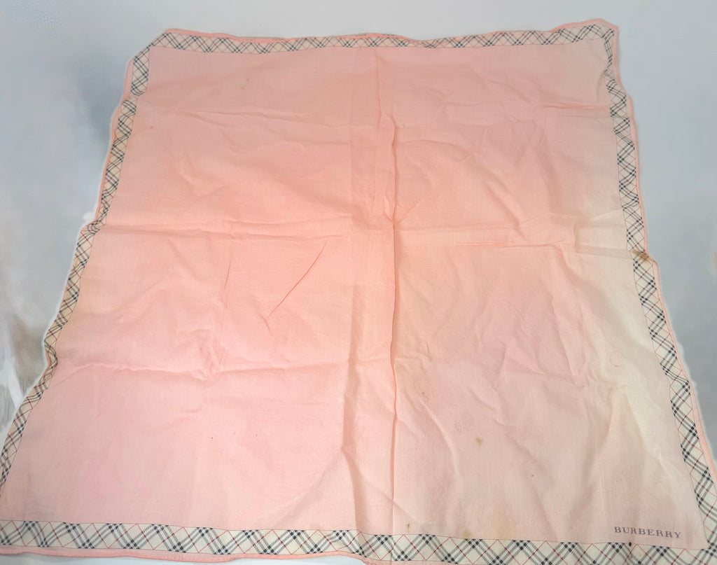 Burberry Blush Check Scarf