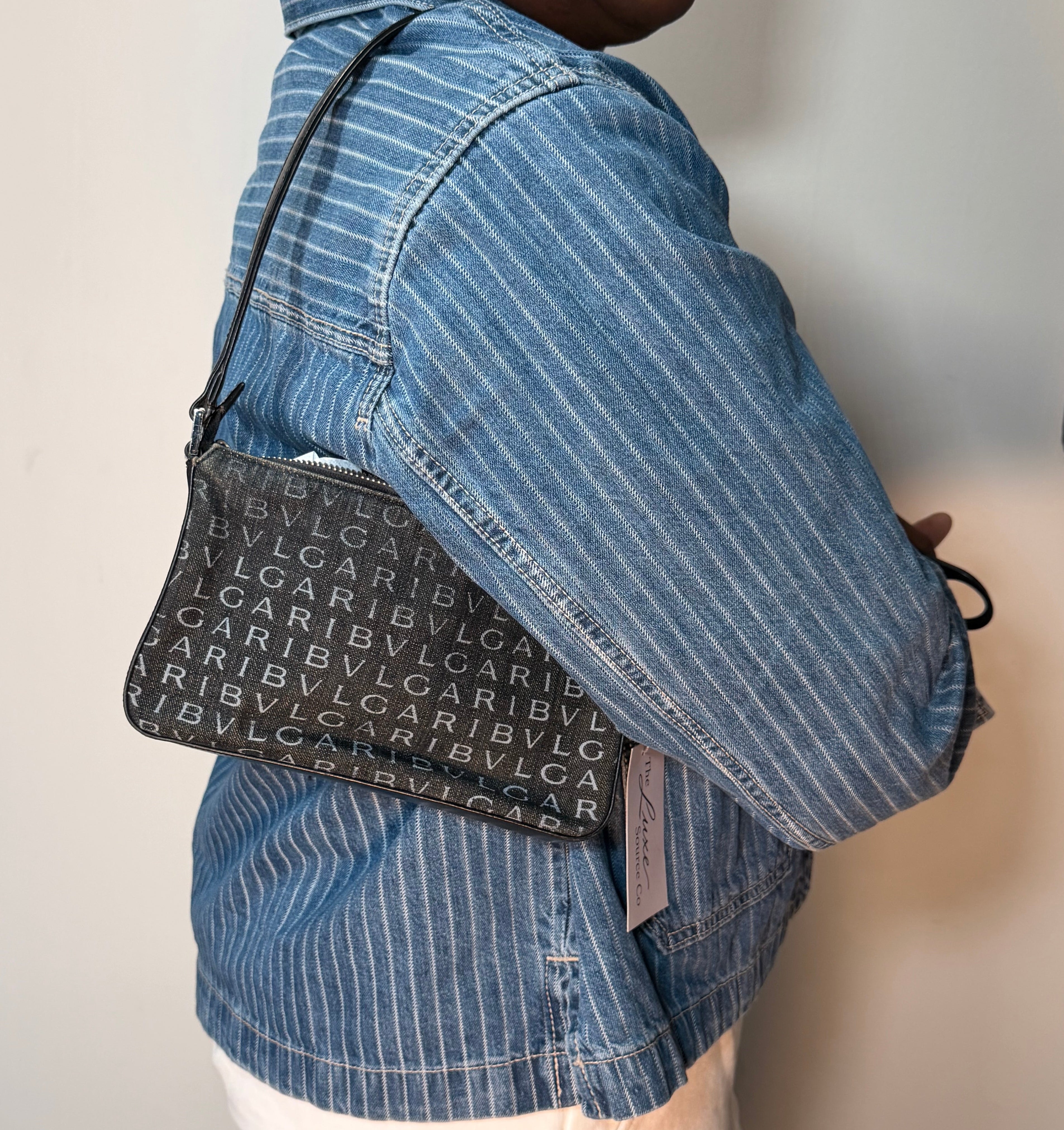 Bvlgari Logo Mania Shoulder Bag