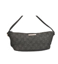 GUCCI GG Canvas Mini Shoulder Bag - Black