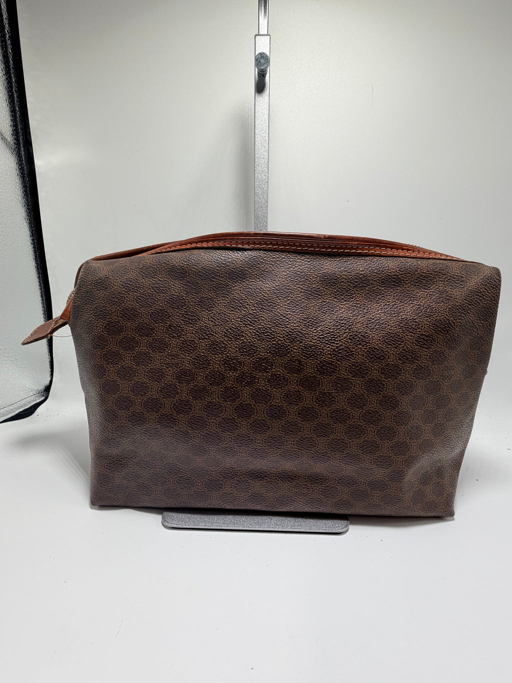 Celine Macadam Cosmetic Pouch – Brown Monogram