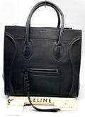 Celine Phantom Luggage Tote – Black Leather
