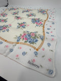 Burberrys Floral Cotton Scarf