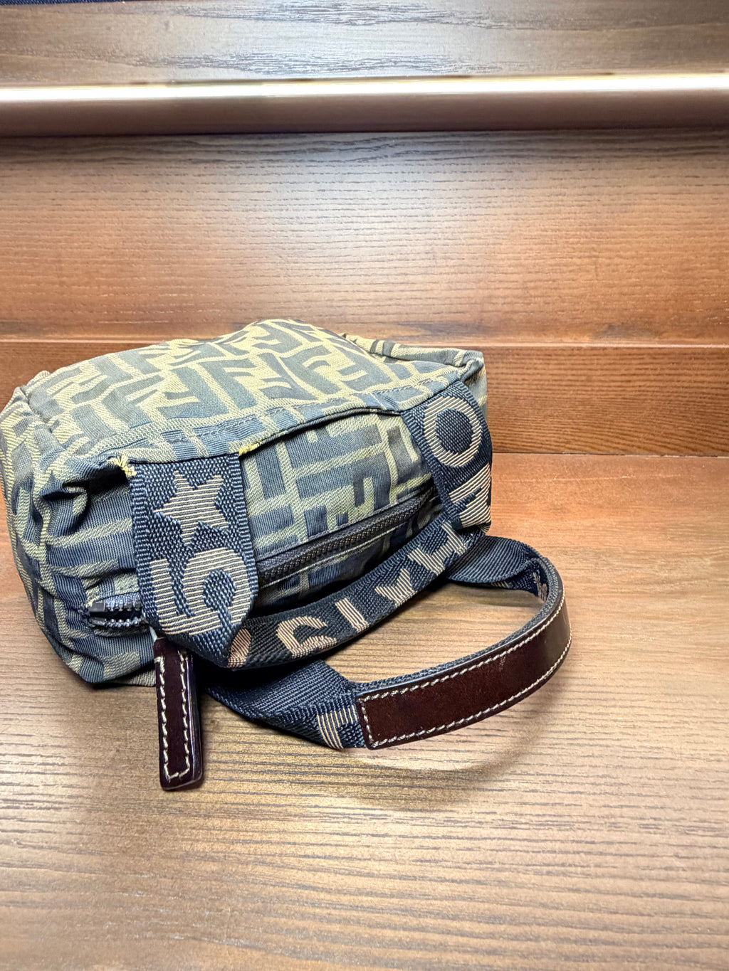 Fendi Zucca Monogram Mini Tote Bag