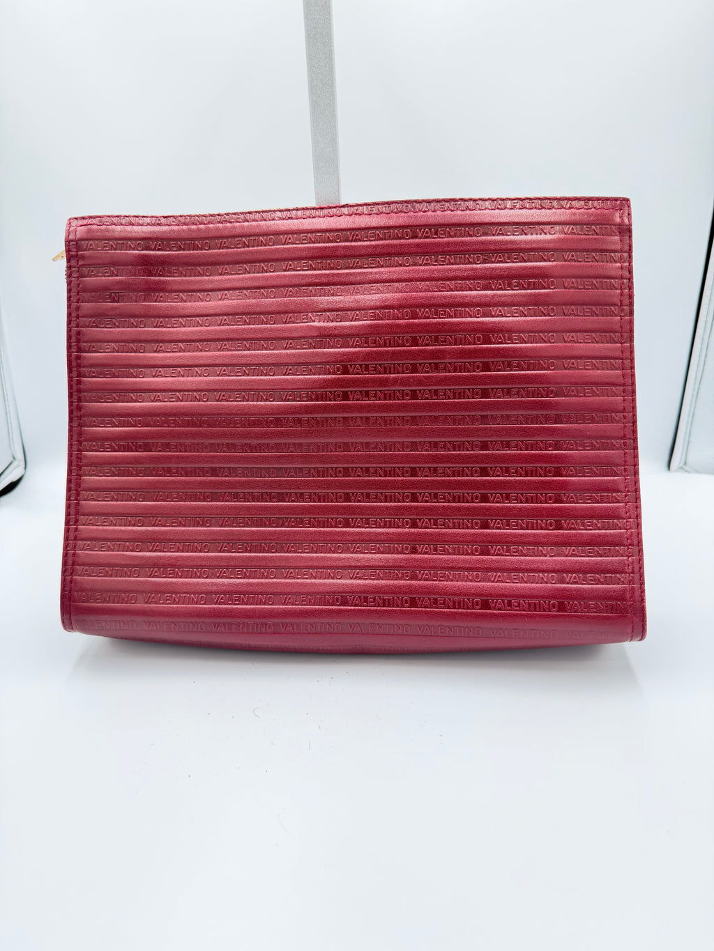 Valentino Vintage Logo Clutch - Red