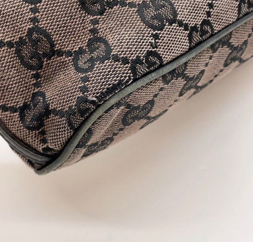 Gucci GG Canvas Mini Pochette Shoulder Bag