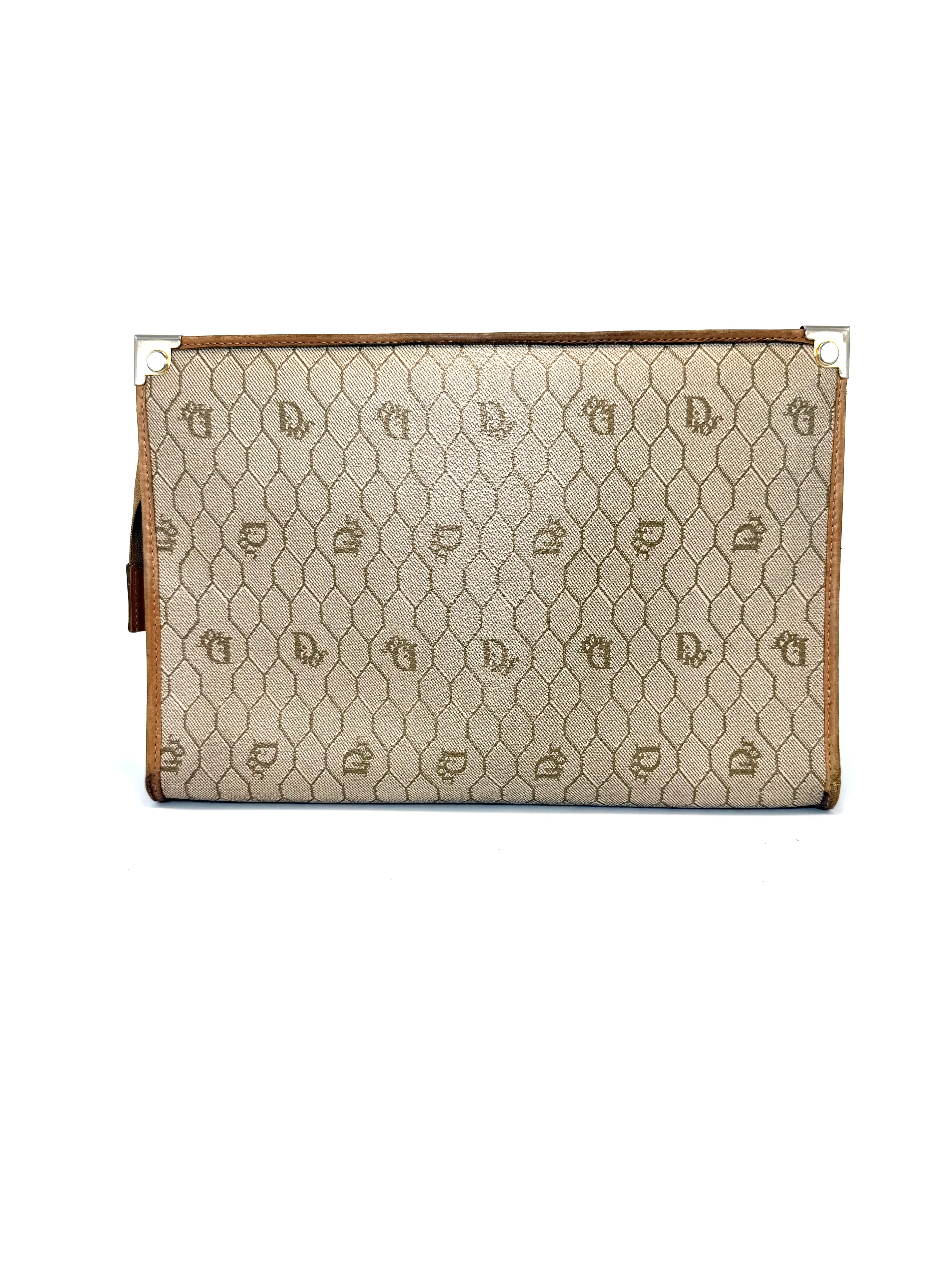Vintage Christian Dior Honeycomb Clutch