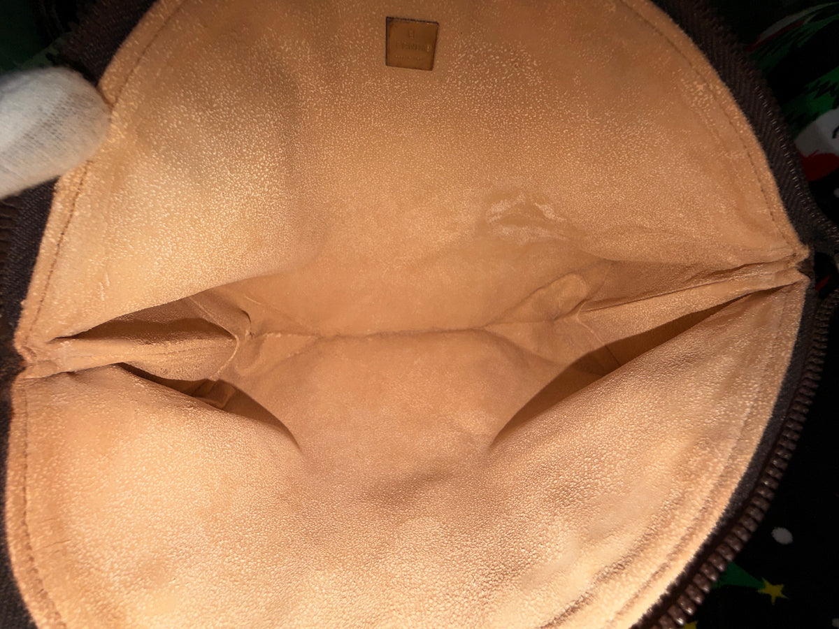 Fendi Zucca FF Monogram Cosmetic Pouch