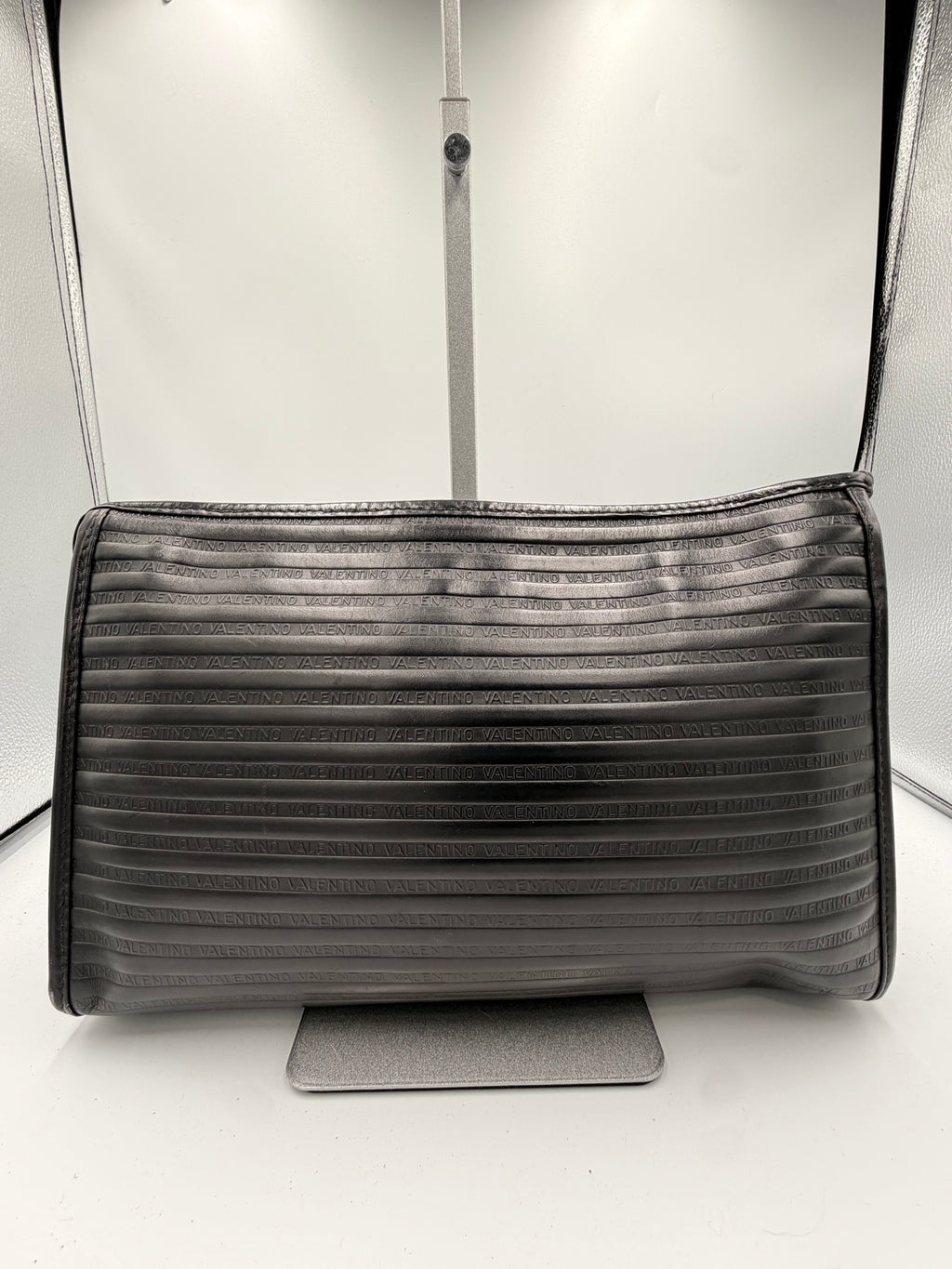 Valentino Garavani Black Logo Clutch / Pouch (Large)