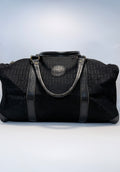Fendi Canvas Boston Bag