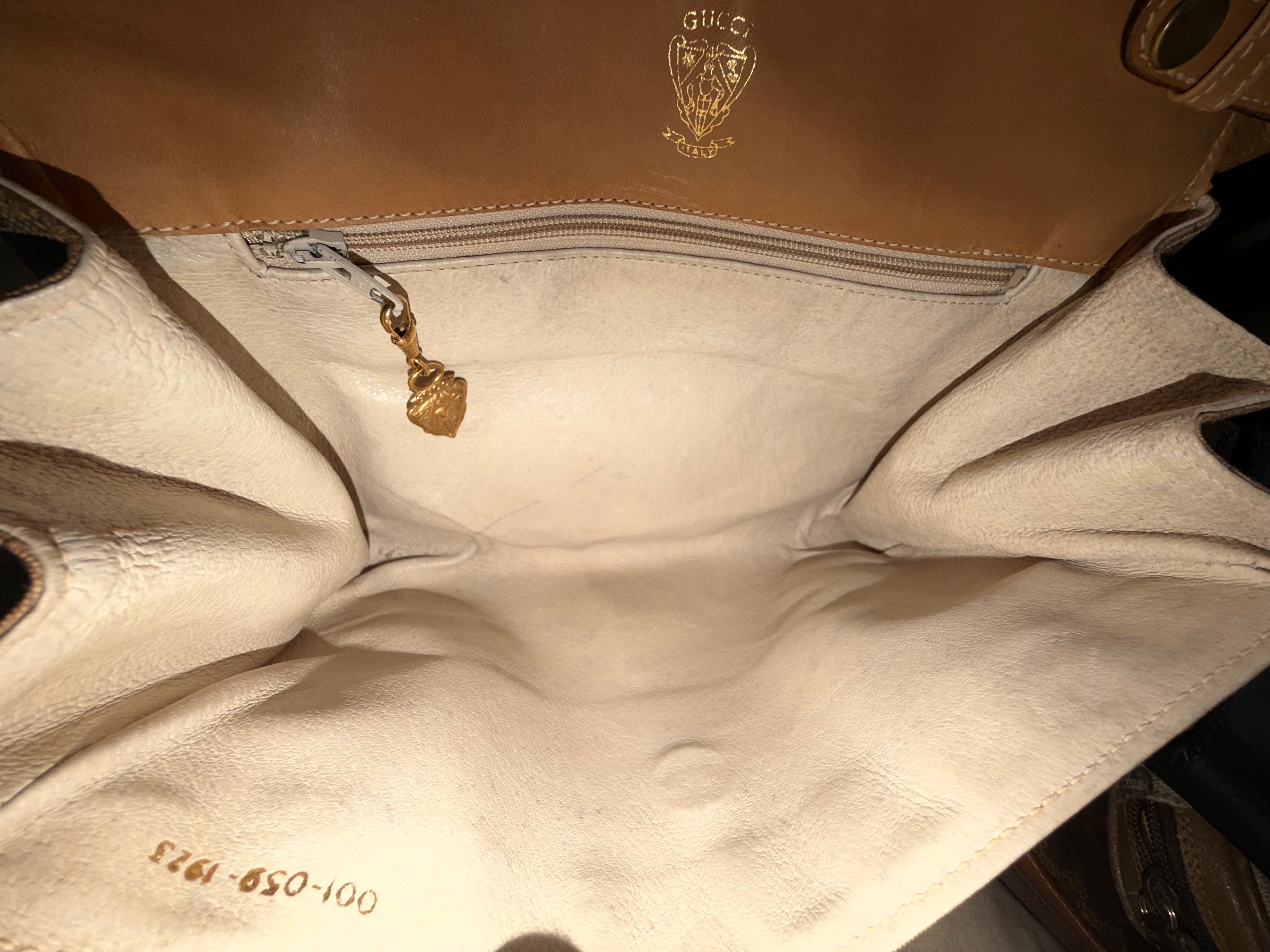 Gucci Vintage Micro GG Crossbody Shoulder Bag