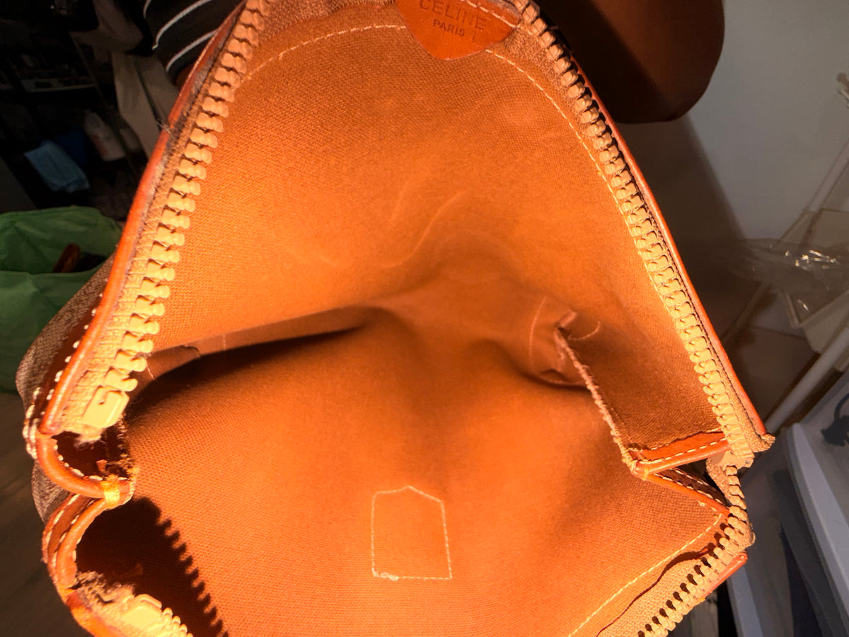 Celine Macadam Monogram Clutch