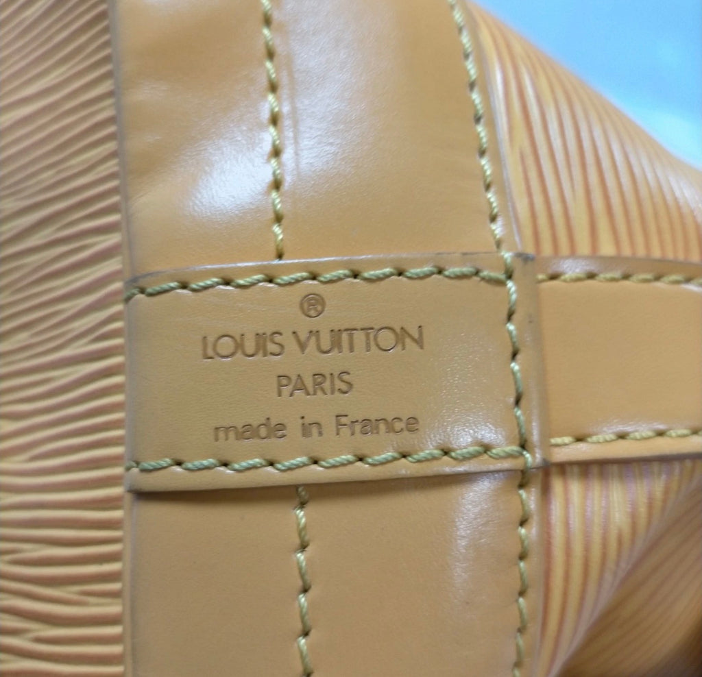 Louis Vuitton Noé Epi Yellow