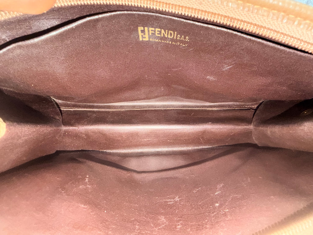 Fendi Vintage Zucca Clutch
