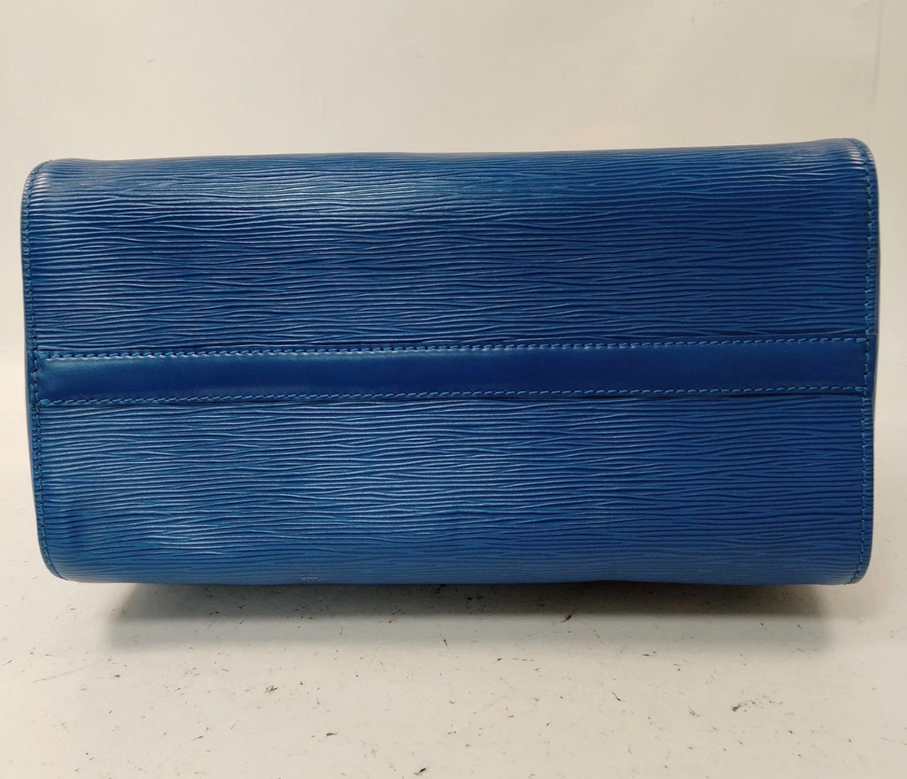 Louis Vuitton Epi Leather Speedy 35 – Blue