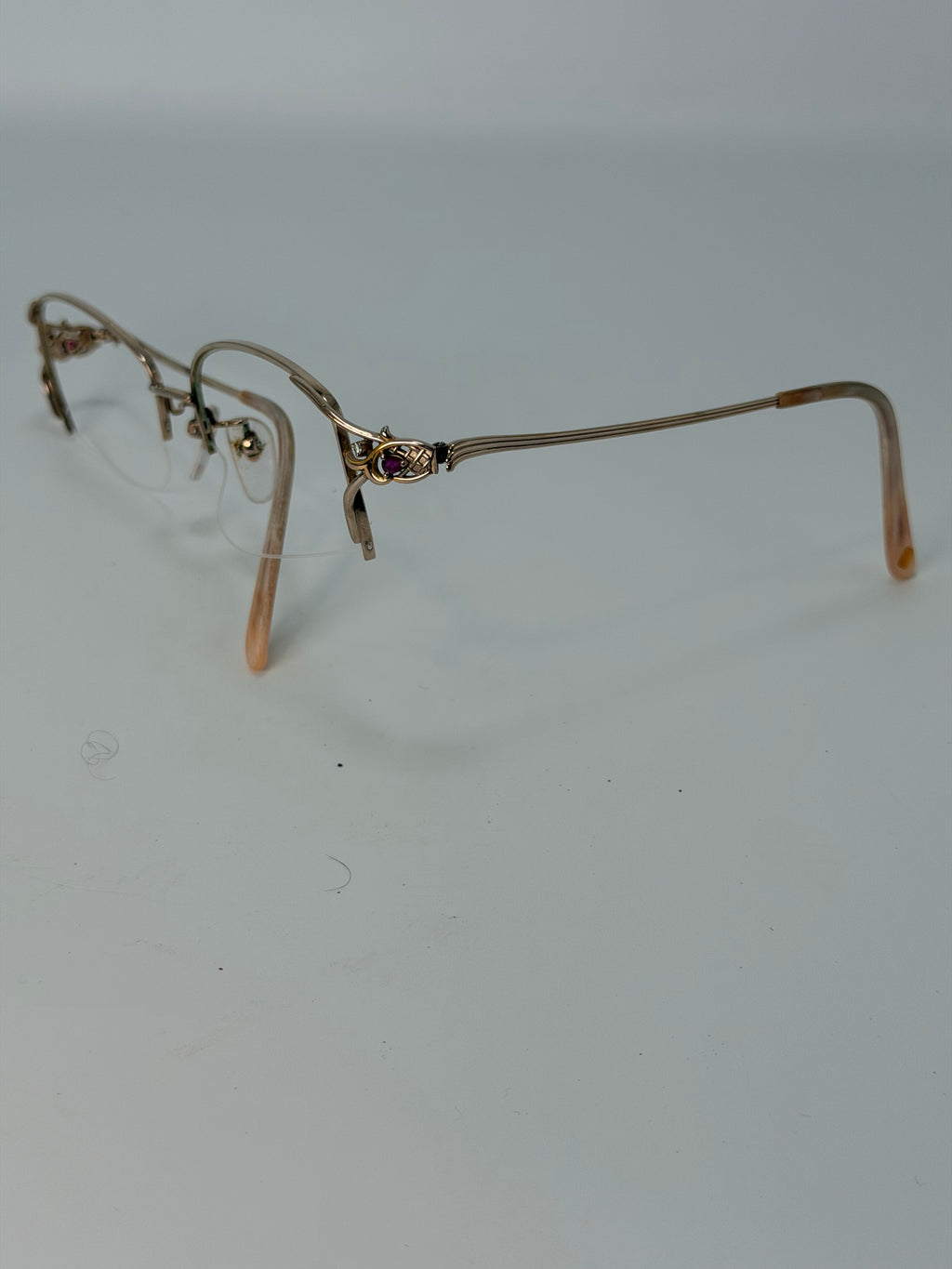 FENDI Gold-Tone Optical Frames