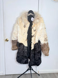 Vintage Rabbit Fur Coat – Large 022