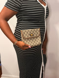 Gucci GG Monogram Envelope Clutch / Pouch