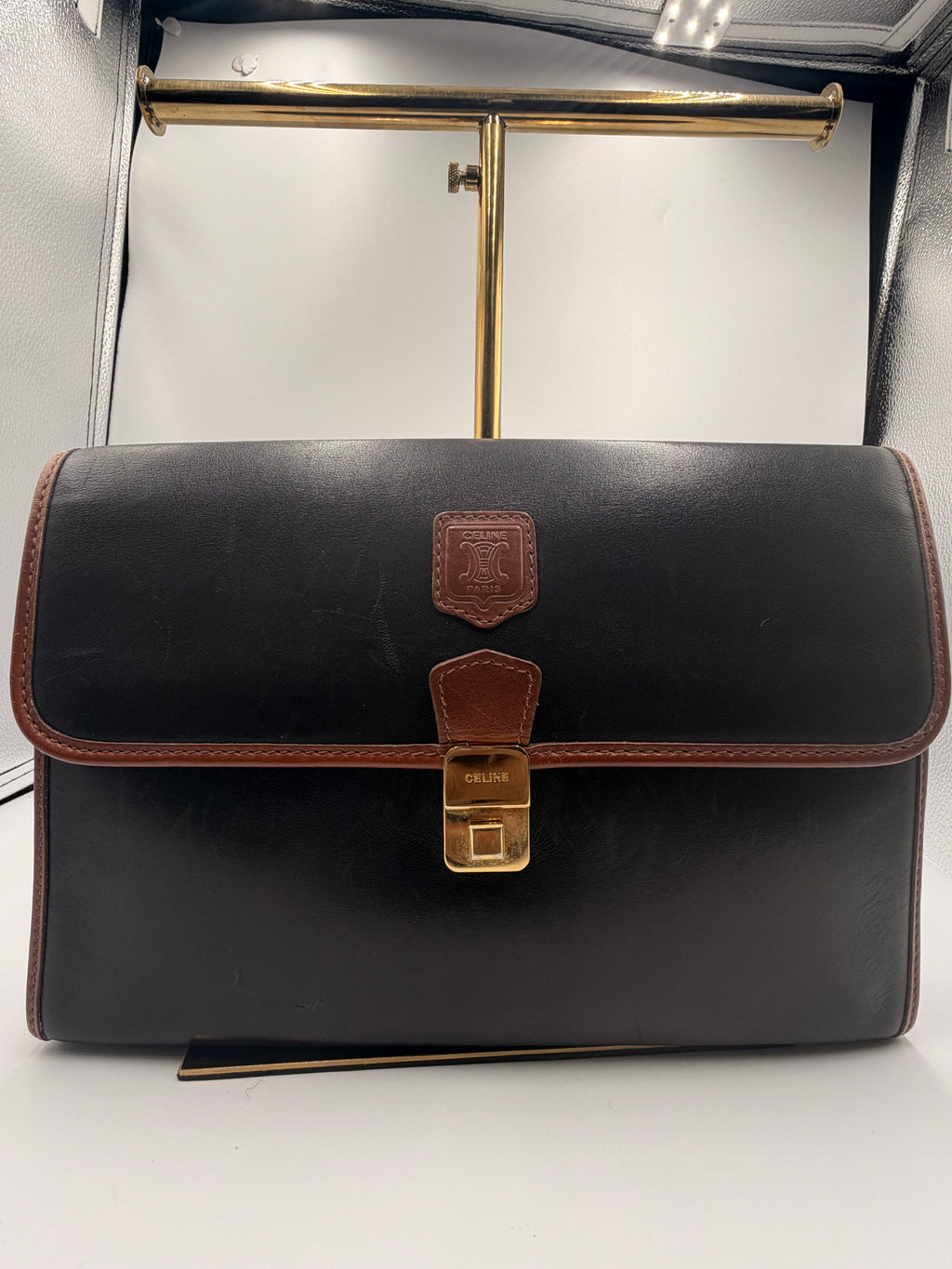 Celine Leather Wristlet