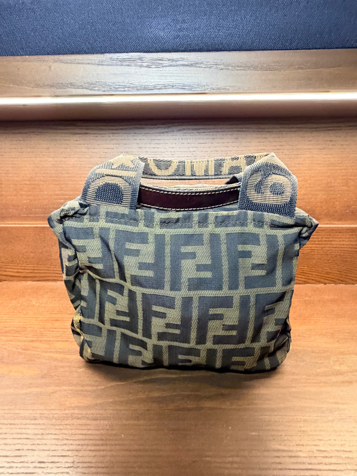 Fendi Zucca Monogram Mini Tote Bag