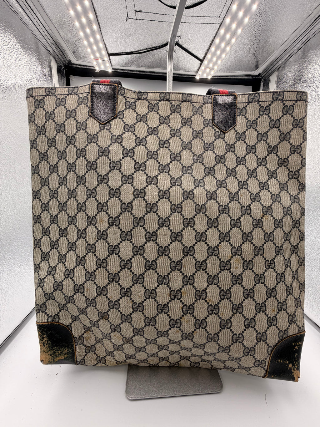 Gucci GG Supreme Web Tote