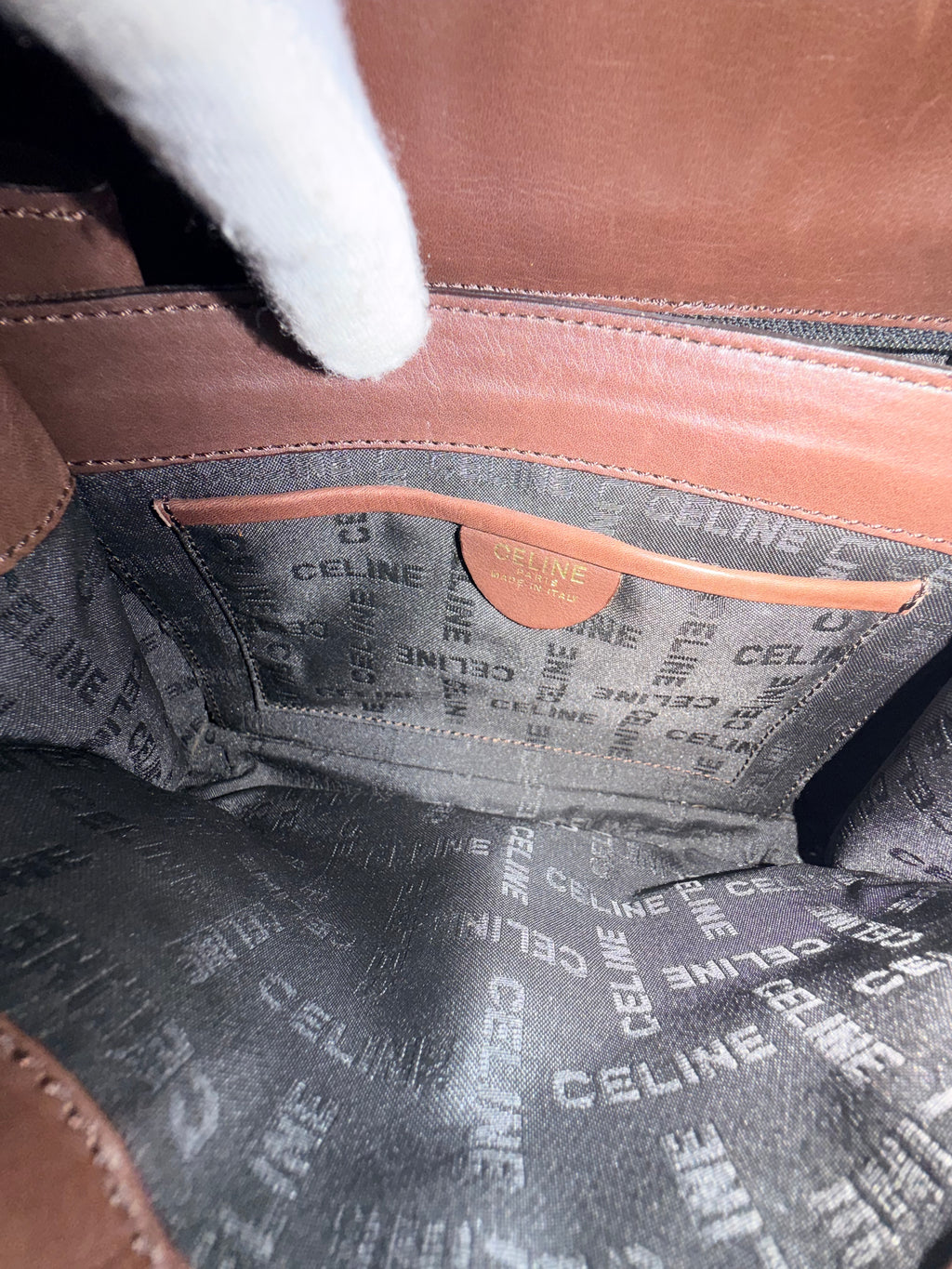 Celine Leather Crossbody Bag