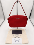 Prada Tessuto Canvas Mini Hand Bag – Rosso