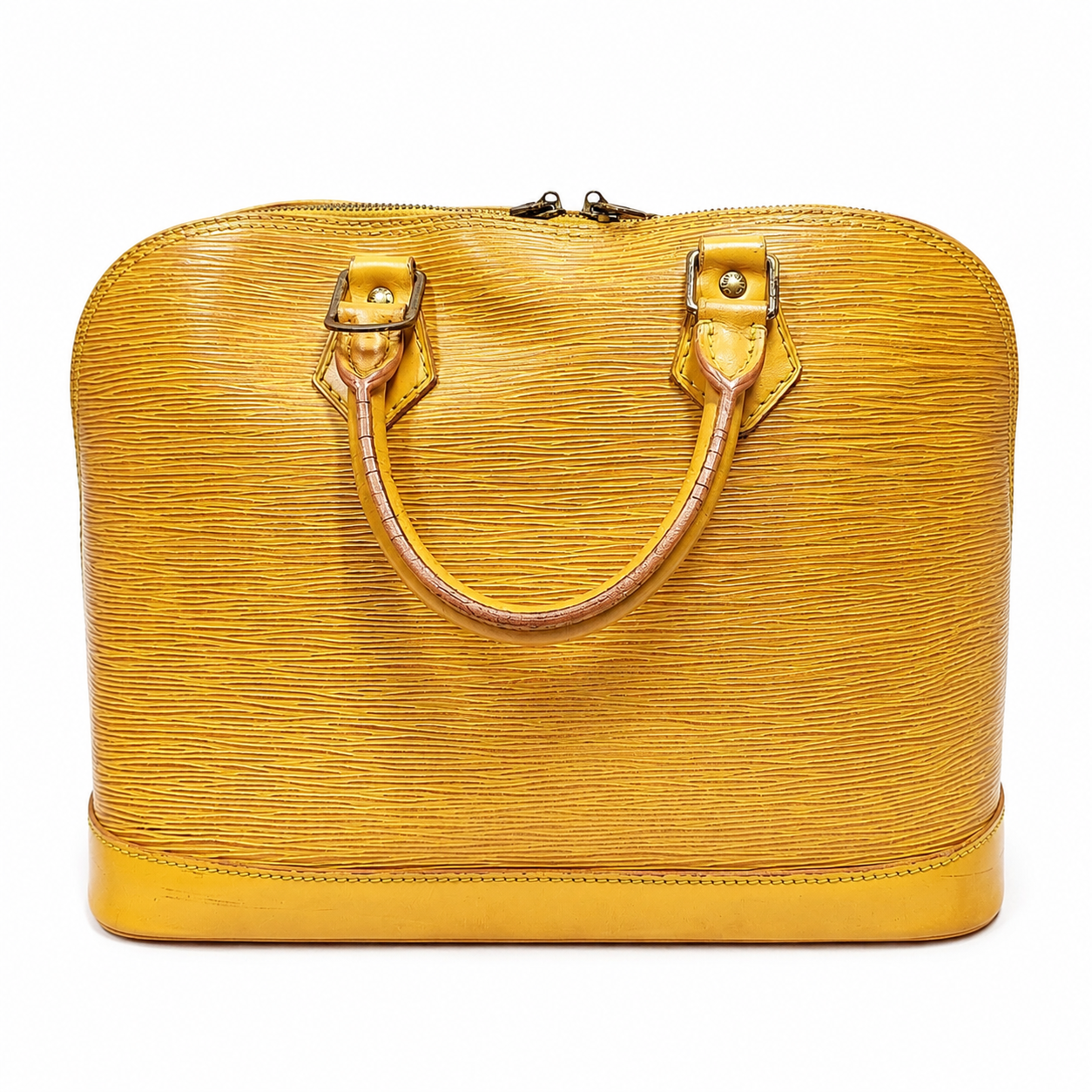 Louis Vuitton Yellow Epi Alma PM
