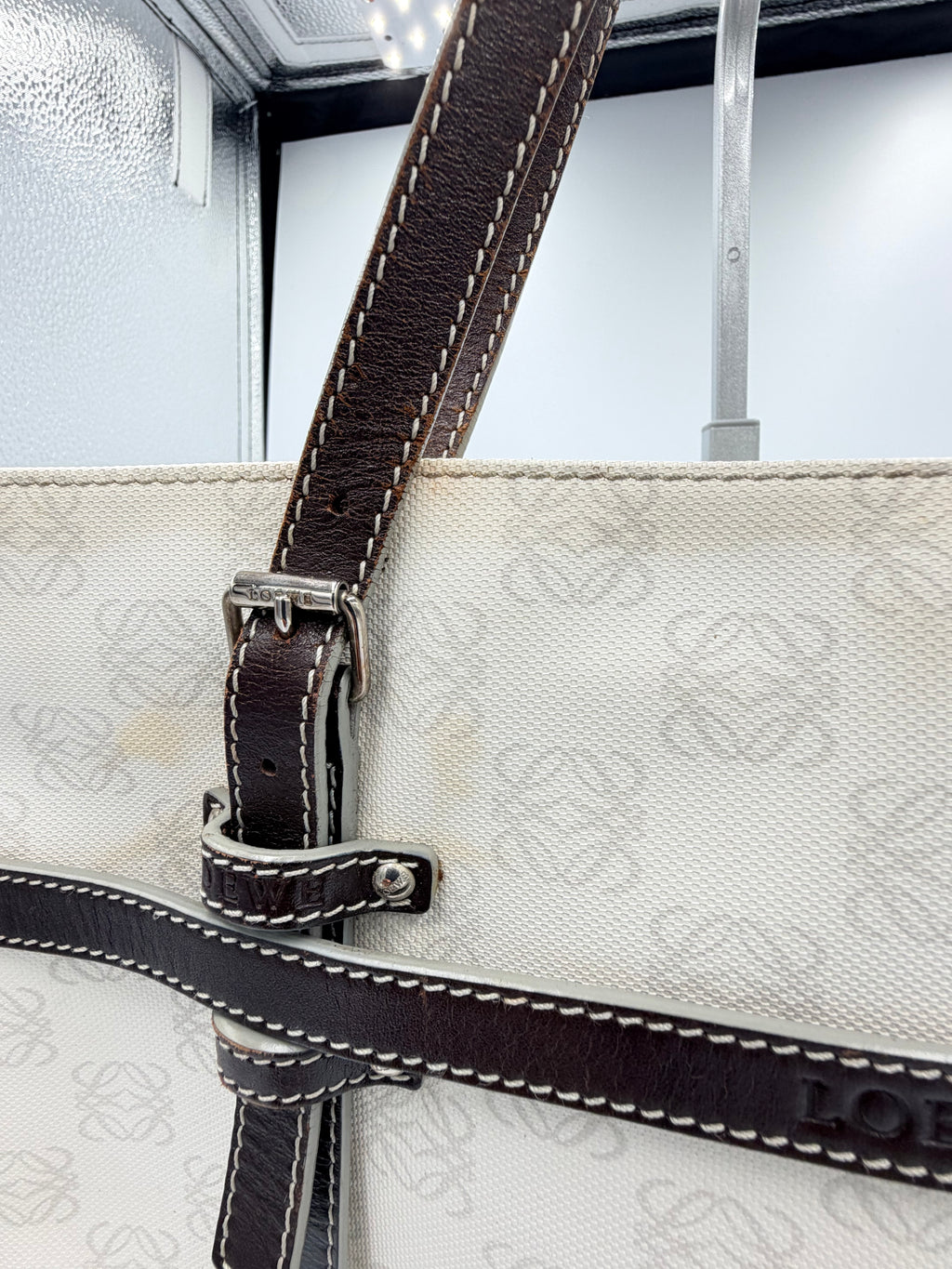 Loewe Anagram Canvas Tote